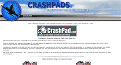 Desktop Screenshot of crashpads.com
